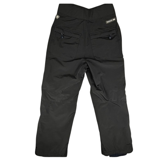 Bonfire Snowboarding Pants Womens Small Ski Snow‎ Pants Black Zip Pockets - Picture 1 of 16